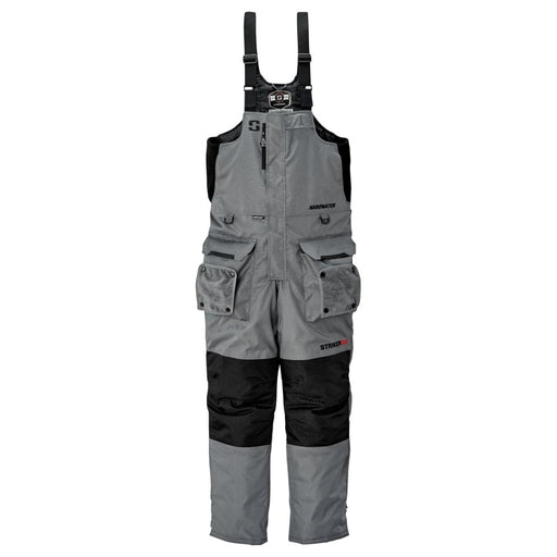 Striker Hardwater Bib Gray/Black X - Large - FishAndSave