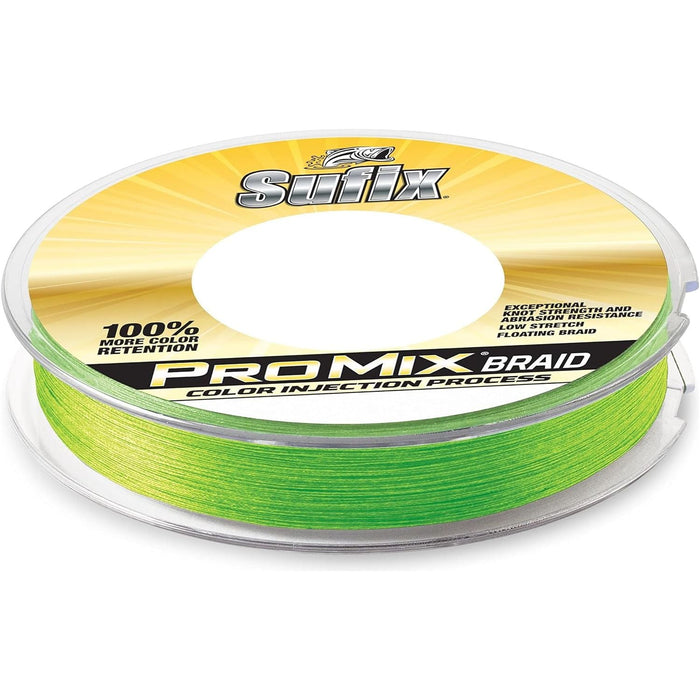 Sufix Promix Braid 150 Yds 30Lb Neon Lime - FishAndSave