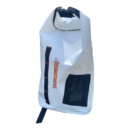 TackleWebs Ultimate Waterproof Marine Backpack 20L White - FishAndSave