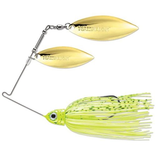 Terminator Pro Series Spinnerbait, 3/8 Oz Double Willow - FishAndSave