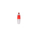 Thill Cigar Foam Floats 1.5" Qty 5 Red/White - FishAndSave