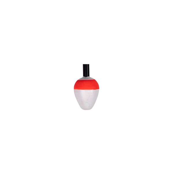 Thill Pear Foam Floats 1" Red/White Qty 5 - FishAndSave