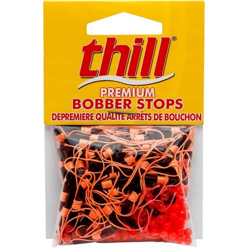 Thill Premium Bobber Stops Orange Qty 100 - FishAndSave