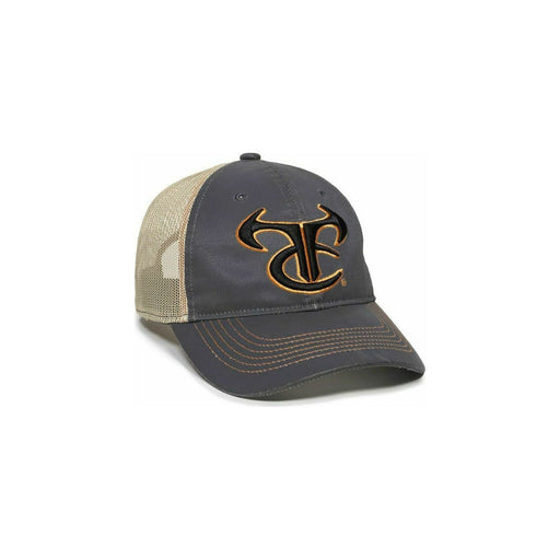 Truetimber Low Crown Meshback Cap Dark Grey/Beige - FishAndSave