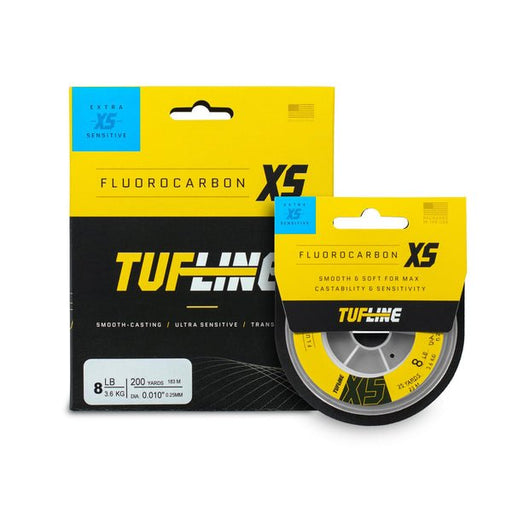 Tuf - Line XS Fluorocarbon 25yds 25 Lb Test Clear - FishAndSave