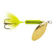 Wordens Rooster Tail In - Line Spinner 2" 1/16 Oz Chartreuse - FishAndSave