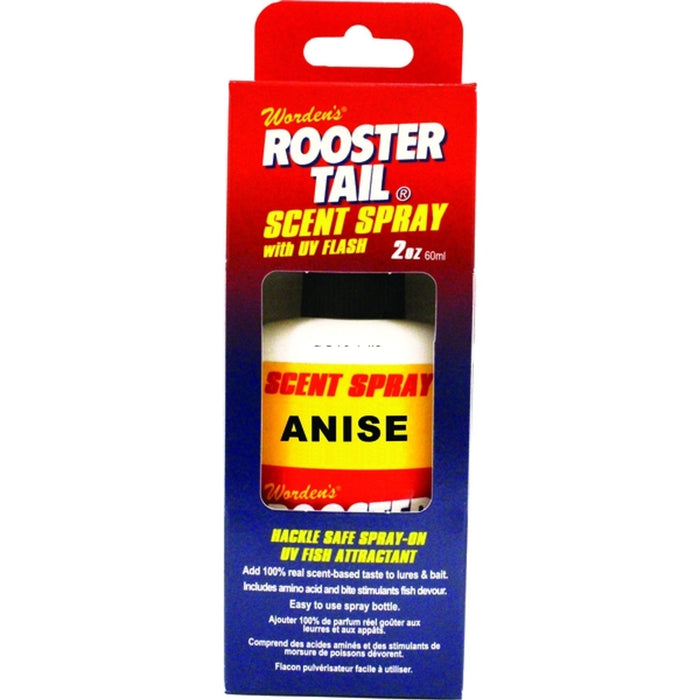 Wordens Rooster Tail Scent Spray 2 Oz Anise - FishAndSave