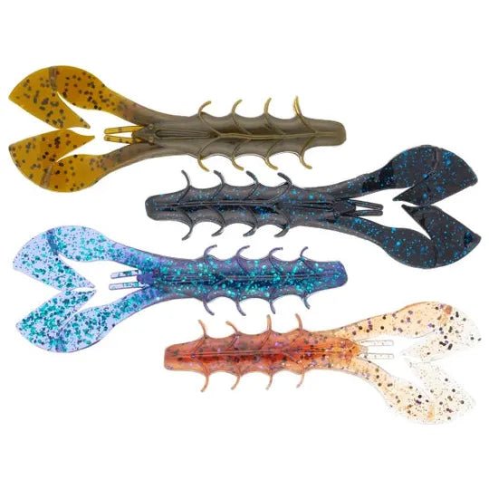 Yum Mighty Bag Spine Craws 3.75" Qty 100 - FishAndSave