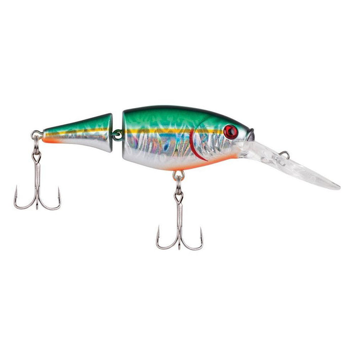 Berkley Flicker Shad Jointed 7 1/3 Oz 3" Slick Green Alewife - FishAndSave