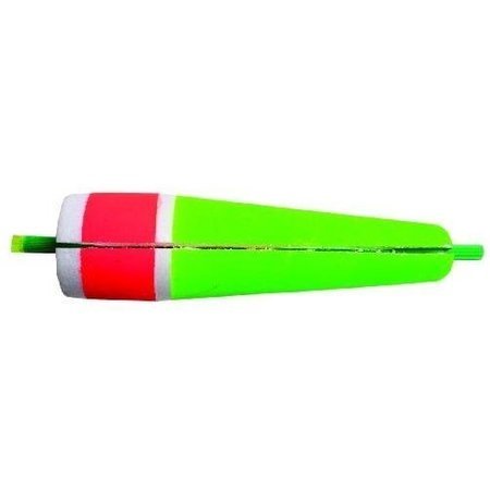 Billy Boy Slotted Weighted Rattling Popping Float 5" Red/Green - FishAndSave