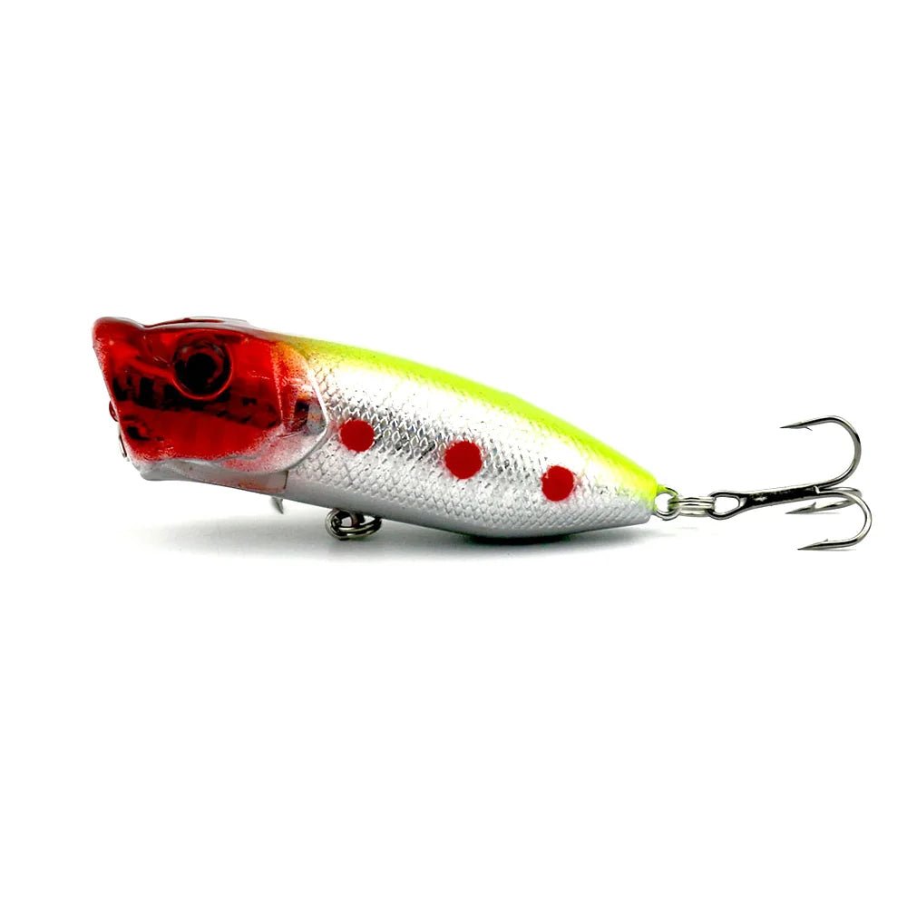 Custom Printed 2.5 Inch Fish Face Popper Lures