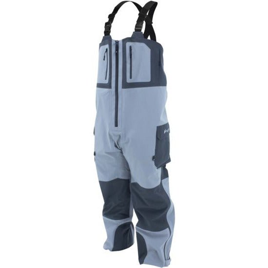 Frogg Toggs Men's Pilot II Guide Bib Large Light Grey/ Charcoal Grey - FishAndSave