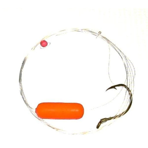 PGL5 Bait Rig - 8 (size 5) hooks with fish skin & green heads (Light L –  R&R Tackle Co.