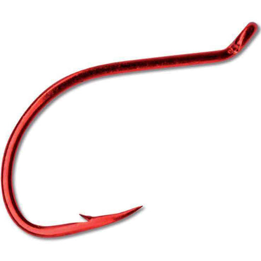 Mustad 3406 or 3407-BR Bronze O'Shaughnessy Hook (size: 9/0, qty: 100pk)  [M52] 