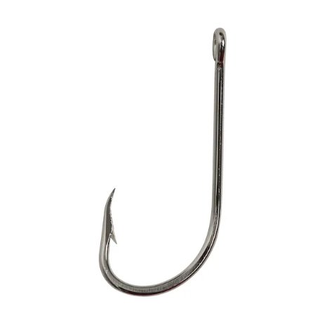 Mustad Off-Set Octopus Hooks Qty 10 Blood Red (Bulk) - FishAndSave