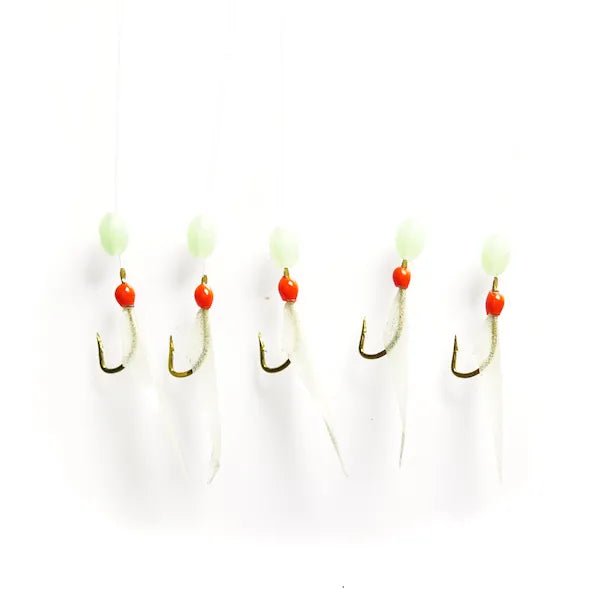 Mustad Glow Poly Sabiki Rigs - FishAndSave