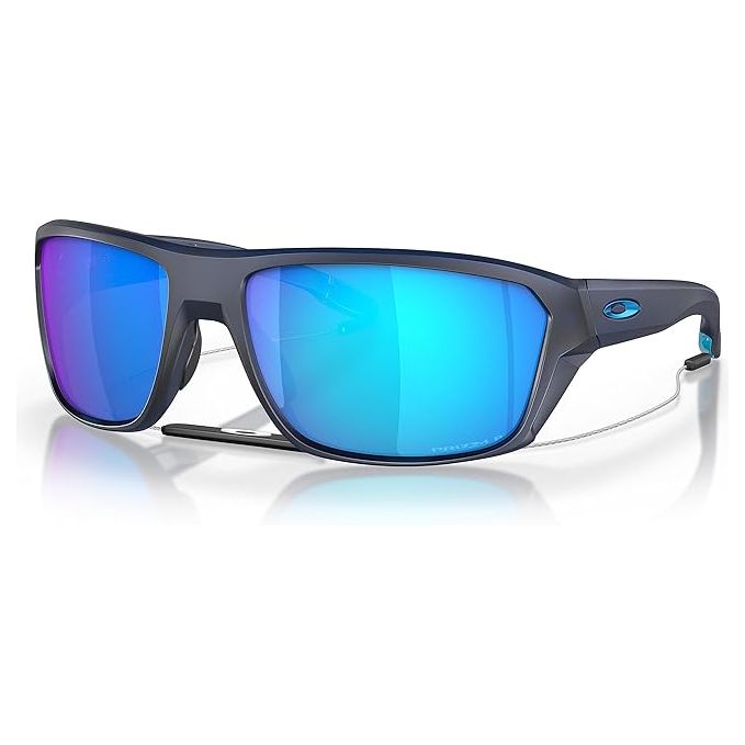 Oakley Splitshot 009416 Prizm Sapphire Iridium Polarized Lenses Matte Black Frame FishAndSave