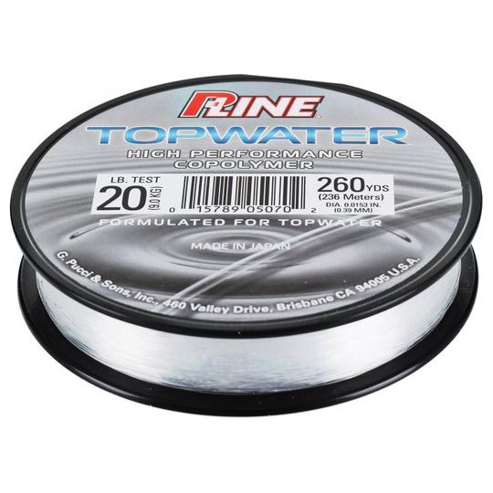 P-Line High Performance Copolymer Topwater Line 25Lb 260Yds-Clear - FishAndSave