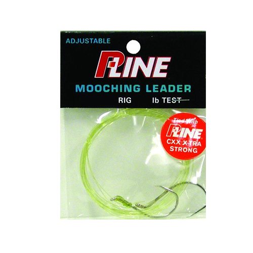 P-Line Salmon Mooching Leader Slip Tie 30Lb 4/0-5/0 Rig Moss Green - FishAndSave