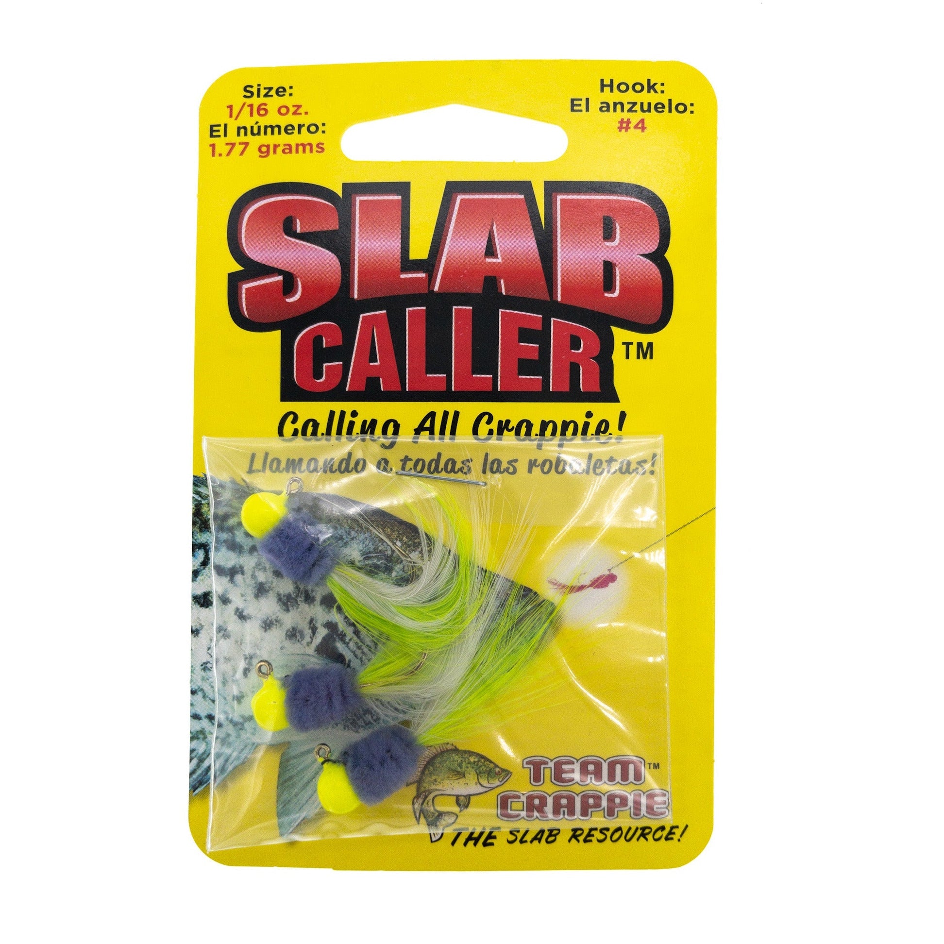 TEAM CRAPPIE SLAB CALLER 3pk