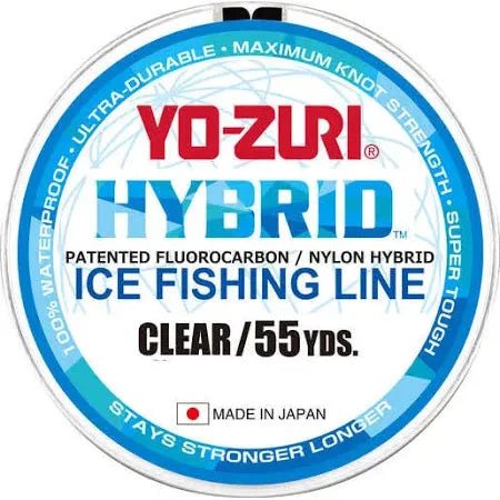 Yo-Zuri Hybrid Ice Fishing Line 1Lb 55 Yds Clear - FishAndSave